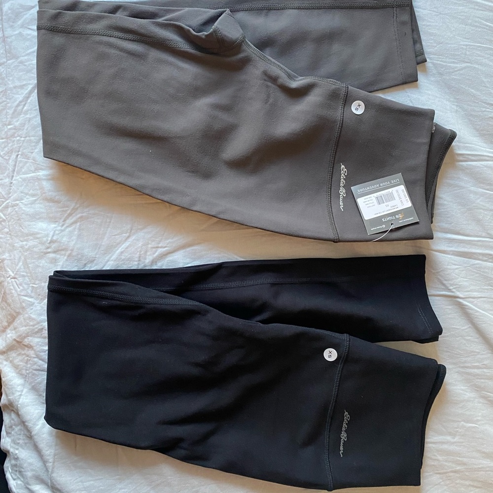 Eddie Bauer Movement Lux 7/8 High Black&Carbon NEW! xSmall (price includes both)